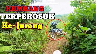 akibat hilang keseimbangan otw jurang _ petualang || Bobby stuntrider