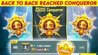 🇮🇳Day - 31 Back To Back Reached Conqueror | Solo FPP/TPP Best Cnoqueror Tips & Tricks | BGMI