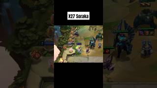 X27 Soraka #tft #teamfighttactics #3star #soraka