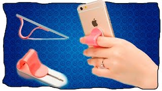 iPhone 7 КАК СДЕЛАТЬ ДЕРЖАТЕЛЬ - ПОДСТАВКУ ДЛЯ СМАРТФОНА СВОИМИ РУКАМИ DIY