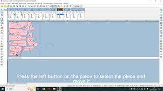 How to #Move Selected #Piece in Richpeace Garment #cadsoftware V10