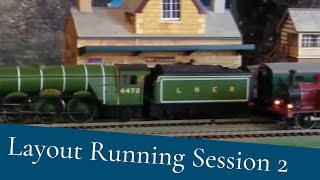 Model Railway Layout Running Session - Part 2