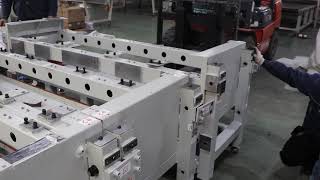 Box Q2 part docking position of cutting  machine