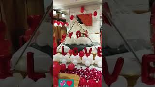 Surprise decore for Newly married wife/