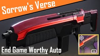 Sorrow's Verse: A New S Tier 600 RPM auto!