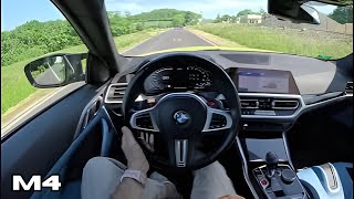 2022 BMW M4 Competition xDrive POV Test Drive (510HP G82)