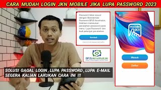 solusinya sangat mudah ‼️ cara login mobile jkn lupa password | cara daftar mobile jkn online