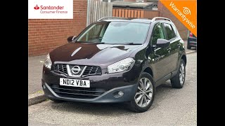 2012 Nissan Qashqai 1.6 Tekna CVT 2WD Euro 5 5dr (AVM), ND12VBA - Premier Car Sales Ltd, Preston