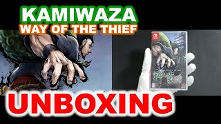 【Switch】Unboxing Kamiwaza: Way of the Thief (Kamiwaza Tourai)!!!