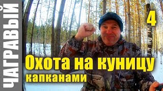 Происшествие на путике | Охота на куницу с капканом 4 _ 2018