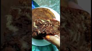 Marble cake/ Soft and Spongy Cake/ Chocolate cake #shorts #viral #reels