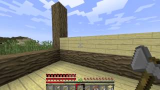 Let's play Minecraft episode 5 Finishing first floor