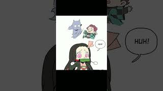 Artist nezuko 😂😂 #anime #shorts