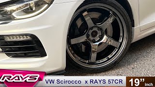 🚗 VW Scirocco x RAYS 57CR 🚗