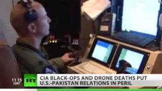 YouTube   ‪CIAo! Black ops, drone deaths push US Pakistan tensions to edge‬‏