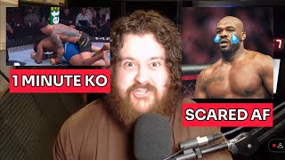 MMA GURU REACTS TO TOM ASPINALL GETTING A 1 MINUTE KO | RAGES AT JON JONES