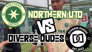 NORTHERN UNITED VS DIVERSE DUDES | SGFSA PREMIER LEAGUE 2024