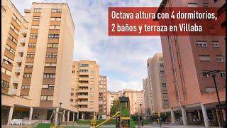 Comprar casa en Villava: Octava altura con 4 dormitorios, 2 baños y terraza en Sancho VI El Sabio