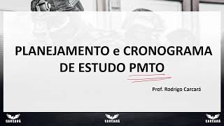 Cronograma de Estudo PMTO