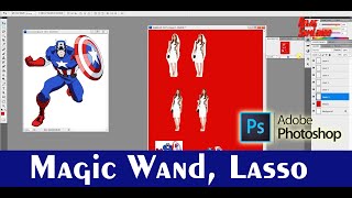 Menggunakan Magic Wand, Lasso dll  | Bagian 2