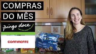 Compras do Mês de Abril - Pingo Doce e Continente