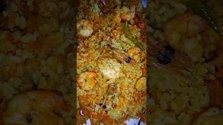 today's recipe prawn 🦐 biryani 🤤 prawn biryani wish was very tasty, I enjoyed eating it.🤤🤤😋👌👌👍