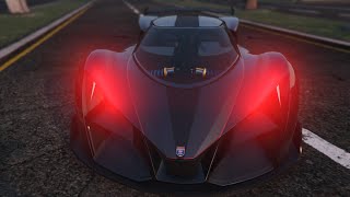 Cars of GTA V: Grotti X80 proto, Ferrari F80 Concept