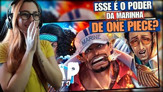 O PODER DA MARINHA EM ONE PIECE Faces da Justiça | Almirantes (One Piece) | Kaito React