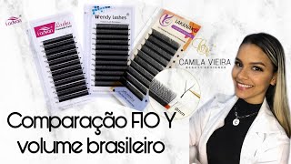 Volume brasileiro - Fio Y ! lakanaku Fadvan e Wendy lashes #cílios #volumebrasileiro