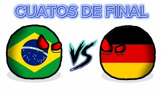 BRASIL VS ALEMANIA CUARTOS DE FINAL