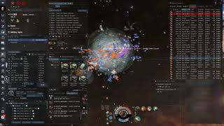 EVE Online - 4500-man Battle over Y-2 Keepstar Armor Timer