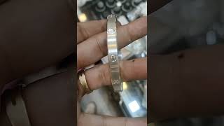 silver Cartier kada...