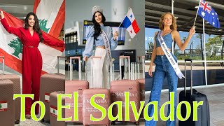 DEPARTURE MISS UNIVERSE 2023 || EL SALVADOR