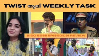 Bigg Boss Malayalam Season 3 | Episode 81 | Review| Minnu Mariya