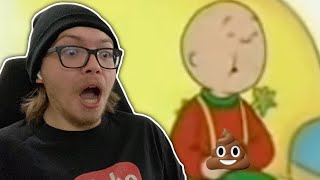 CAILLOU, WHAT ARE YOU EATING?! | Youtube Poop - Mama Caillou [REACTION]