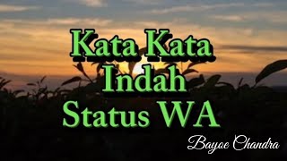 KATA KATA INDAH STATUS WA