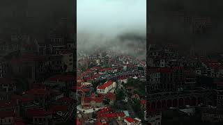 Moody day in Arachova 🌧️🍁 #greece #shorts #arachova