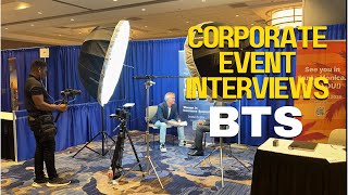 Corporate Event Interview Shoot BTS Vlog #01