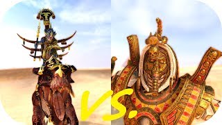 Total War: Warhammer II ♦ Fight Club ♦ Kroq-Gar vs. The Sphinx of Usekph