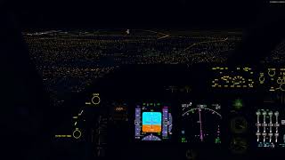 [P3D 4.2] PMDG 744 Night Arrival Into Toronto RWY 23