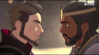 The Dragon Prince Behind-The-Scenes | King Harrow and Lord Viren