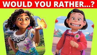 Would You Rather Cartoon Edition | ENCANTO vs. TURNING RED