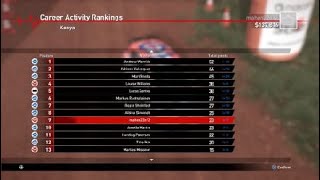 V-Rally 4_Fiat Abarth Punto S2000 Rally, Rally Kenya, Tier 3 difficulty, 15th position.