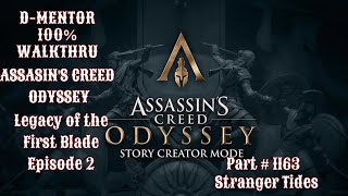 Assassin's Creed Odyssey 100% Walkthrough Legacy of the First Blade Episode 2 Stranger Tides