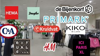 XL SHOPTRIP - KLEDING & BEAUTY -  De Bijenkorf, Douglas, H&M, C&A, Ici Paris, Kruidvat, Primark,Kiko