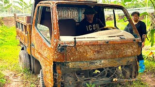 Old And BroKen Dump Truck Restoration Project // Genius Dump Truck Restoration Process