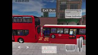 Route visual roblox W19 Leytonstone to Walthamstow argall avenue SLN.