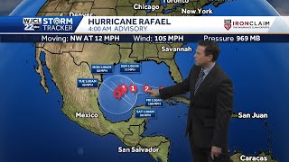 Tracking a hurricane in the Gulf