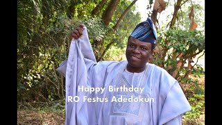 Happy Birthday Pastor Festus Adedokun