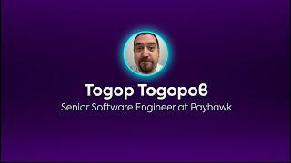 Тодор Тодоров - CQRS and Event Sourcing | .NETworking Conference 2023